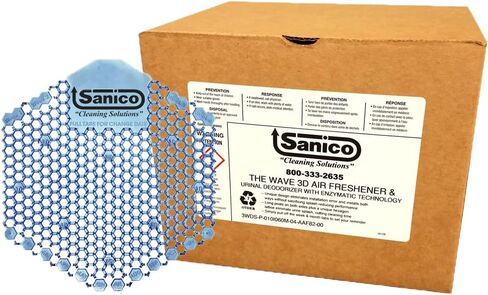 Ocean Mist 10 Pack 30-Day Urinal Deodorizer Screen w/Enzymatic Technology in Saudi Arabia