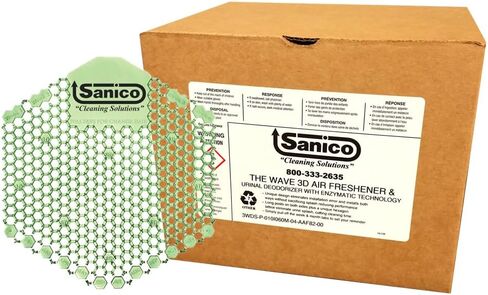 Ocean Mist 10 Pack 30-Day Urinal Deodorizer Screen w/Enzymatic Technology in Saudi Arabia