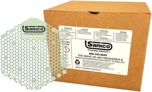 Ocean Mist 10 Pack 30-Day Urinal Deodorizer Screen w/Enzymatic Technology in Saudi Arabia