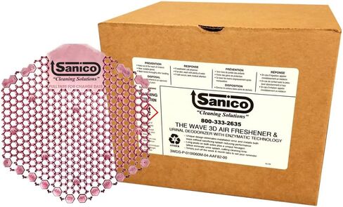 Ocean Mist 10 Pack 30-Day Urinal Deodorizer Screen w/Enzymatic Technology in Saudi Arabia