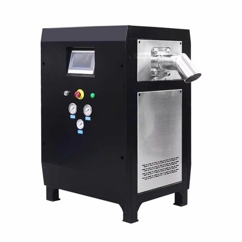 Automatic Dry Ice Pellet Making Machine for Equipment Cleaning & Biological Sample Storage, Industrial Dry Ice Pelletizer with 24/7 Continuous Production & Quick Mold Change in Kuwait