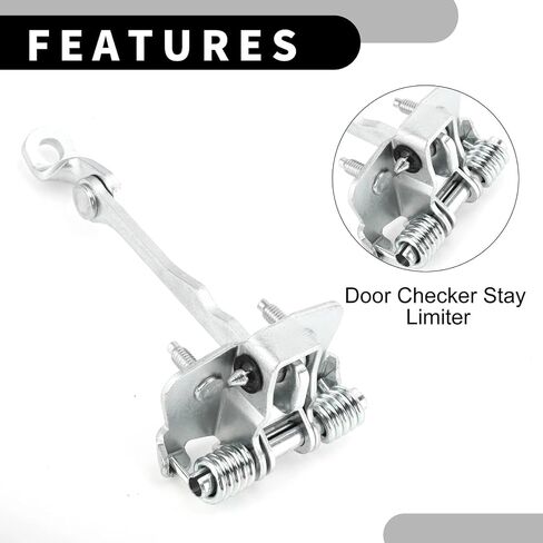Door Brake Stopper Catch Compatible with Espace MK2 J63 1991 1992 1993 1994 1995 1996 Front Rear Left Right Door Check Strap Stopper Limiter 7700303548 in Kuwait