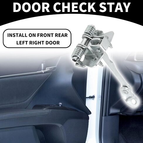 Door Brake Stopper Catch Compatible with Espace MK2 J63 1991 1992 1993 1994 1995 1996 Front Rear Left Right Door Check Strap Stopper Limiter 7700303548 in Kuwait