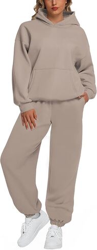 Kottke Womens 2 Piece Outfits Lounge Hoodie Sweatsuit Sets Plus Fall Fashion Clothes Pants Tracksuits in Saudi Arabia
