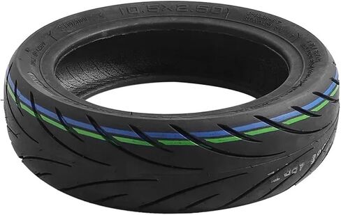 1PC 10.5x2.50 Tubeless Outer Tire for Electric Scooter Durable Vacuum Accessories in Kuwait