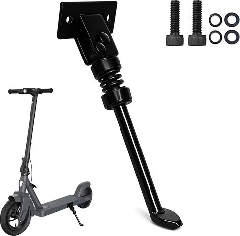 Scooter Kickstand, Durable Aluminium Electric Scooter Kickstand Replacement, Parking Stand Support with Mounting Screws and Washers, 150mm Length, Compatible with Gotrax GXL V2 Only in Kuwait