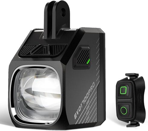 مصباح دراجة Magicshine EVO 1700 PRO، مصباح أمامي أمامي 1700 لومن مع حامل مغناطيسي MagicLock وجهاز تحكم عن بعد، قابل لإعادة الشحن عبر USB-C، وقت تشغيل 14 ساعة، مقاوم للماء IPX6، شعاع منخفض/عالي لركاب الطريق MTB in Kuwait