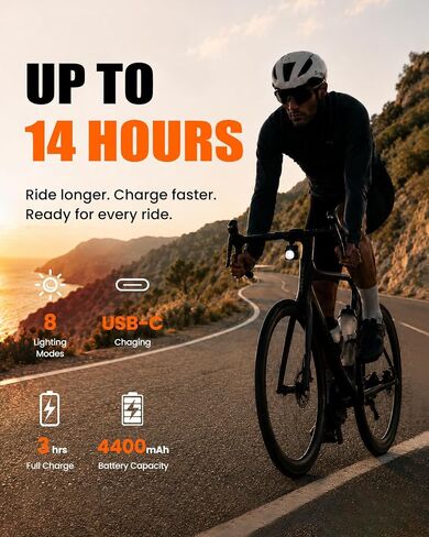 مصباح دراجة Magicshine EVO 1700 PRO، مصباح أمامي أمامي 1700 لومن مع حامل مغناطيسي MagicLock وجهاز تحكم عن بعد، قابل لإعادة الشحن عبر USB-C، وقت تشغيل 14 ساعة، مقاوم للماء IPX6، شعاع منخفض/عالي لركاب الطريق MTB in Kuwait