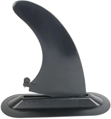 Paddleboard Fin - Easy Install, No Tool Screw Design, Detachable Replacement, Fiberglass Reinforced Replacement, SUP Single Center Fin for Inflatable SUP. in Kuwait
