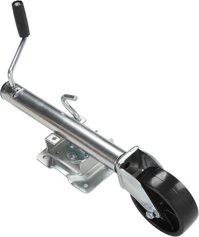 Duty Fold Up Trailer 1200lbs Tongue for RV Trailers with 6in Wheel Trailer with Wheel,Galvanized Steel,Duty Tongue, for Yachts,580mm in Kuwait
