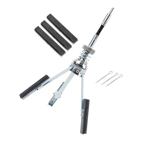 harayaa Stones Engine Tool Set Inner Hone Stones Rust Resistant Piston Honer Suitable for Garage Use, as described, 4inch in Kuwait