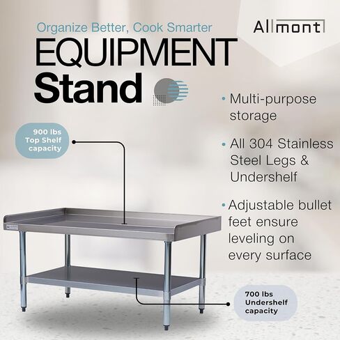 16 Gauge All Stainless Steel 30 x 48" Equipment Stand in Kuwait