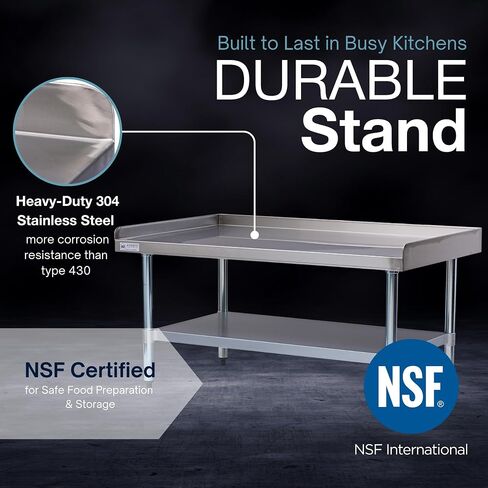 16 Gauge All Stainless Steel 30 x 48" Equipment Stand in Kuwait