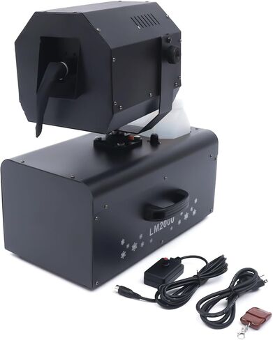 Snowflake Machine 2000W Snow Effect Machine Spraying Range Fake Snow Air Box Packaging For Parties in Kuwait