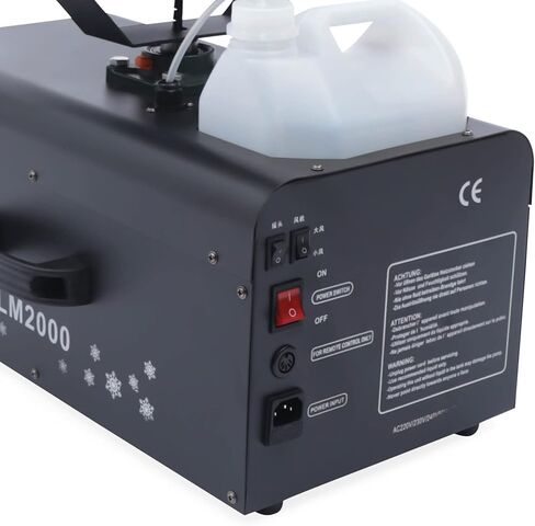 Snowflake Machine 2000W Snow Effect Machine Spraying Range Fake Snow Air Box Packaging For Parties in Kuwait