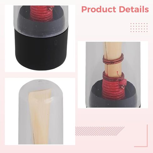 Bassoon Reed, Handcrafted Reed for Bassoon, Bassoon Reed with Selected Material, Responsive and Stable, Easy to Play for Bassoon Beginners, 2.8 x 0.8 in / 7 x 2.1 cm Musical Instruments Accessories in Kuwait