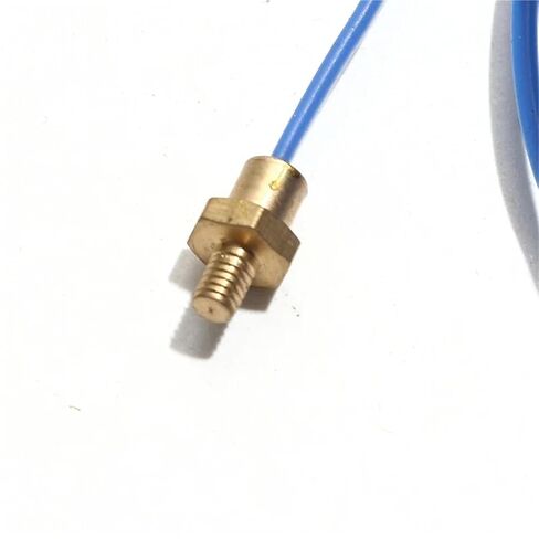 K/PT100 نوع M3 M4 النحاس المسمار الحرارية استشعار درجة الحرارة مع 0.5M-5M كابل PTFE 200 ℃ 1 قطعة (PT100 M3 1m) in Kuwait