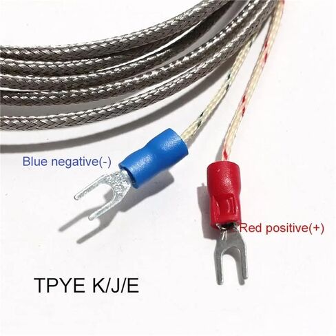 M6 * 1.25 K/E/J نوع مسمار ملولب الحرارية المقاومة الحرارية 1-5 متر 0-800 درجة مئوية استشعار درجة الحرارة 1 قطعة (5 متر TPYE K M6x1.25) in Kuwait