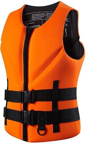 Fly Fishing Vest Adjustable Elastic Fabric Buoyant Support for River Stream Trout Kayak Outdoor Angling Activities in Kuwait