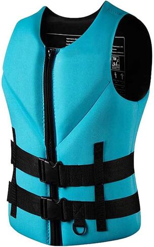 Fly Fishing Vest Adjustable Elastic Fabric Buoyant Support for River Stream Trout Kayak Outdoor Angling Activities in Kuwait