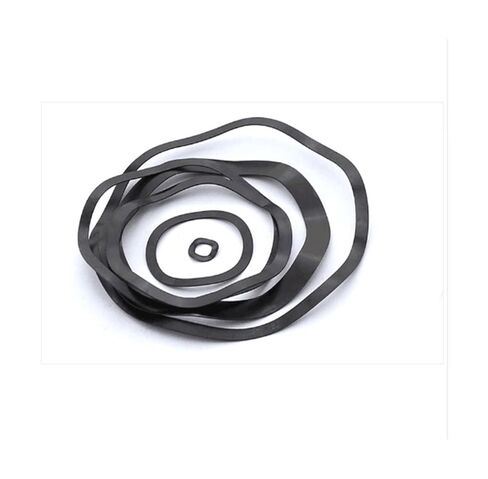 Wave Washer, Wave Spring Washer 65Mn Carbon Steel Three Crest M3-M118 Black Gasket Elastic Washers in Saudi Arabia