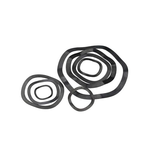 Wave Washer, 2-50pcs M3-M16 M19 -M118 Carbon Steel Three Wave Crest Type Gasket Washer Spring in Kuwait