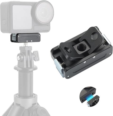 UTEBIT Quick Release Plate 120mm, QR Plates with Clamp Adapter Set 3/8" and 1/4" Screw, Bubble Level 3/8" to 1/4" Screw Adapter, Compatible with Arca Swiss, Tripod, Monopod, Ball Head in Saudi Arabia
