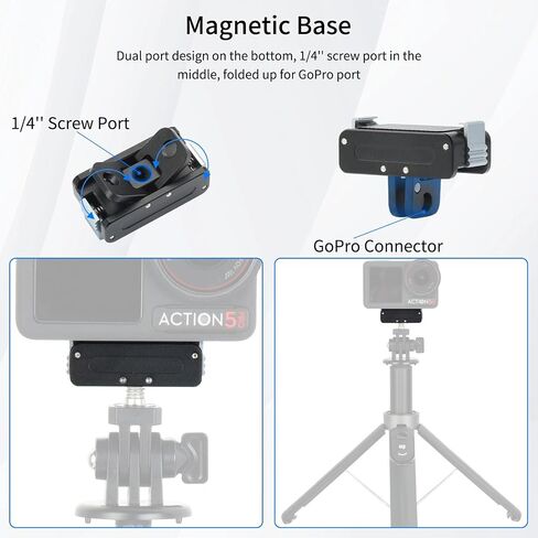 UTEBIT Quick Release Plate 120mm, QR Plates with Clamp Adapter Set 3/8" and 1/4" Screw, Bubble Level 3/8" to 1/4" Screw Adapter, Compatible with Arca Swiss, Tripod, Monopod, Ball Head in Saudi Arabia