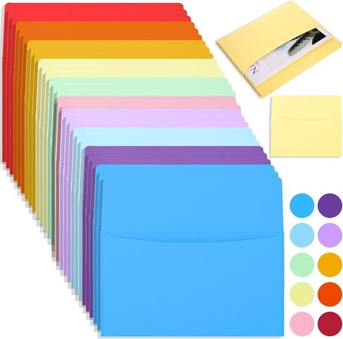 30 PCS GOICTERS GELGETS ، 10 ألوان زاهية تشكيلة ، 10 × 12 بوصة ، حامل مجلد الحائط الورقي ، منظم ملفات معلقة لألواح الإعلانات تخزين الفصل الدراسي. in Kuwait