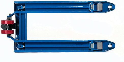 شاحنة رافعة البليت ذات الشوكة الضيقة الصناعية العالمية مع شوكات مقاس 21 بوصة عرض × 48 بوصة طول، 4500 رطل. القدرة، شاحنة يدوية للمستودعات والتصنيع والبيع بالتجزئة in Kuwait