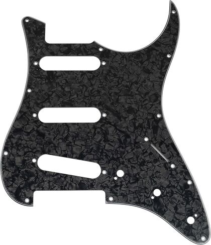 Musiclily Pro 11 فتحة ST جيتار Pickguard لـ Tagima TG-530 Strat Style SSS جيتار كهربائي، 4رقائق سلحفاة شل in Kuwait