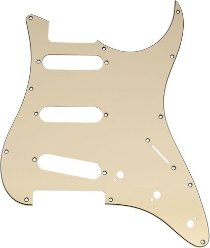 Musiclily Pro 11 فتحة ST جيتار Pickguard لـ Tagima TG-530 Strat Style SSS جيتار كهربائي، 4رقائق سلحفاة شل in Kuwait