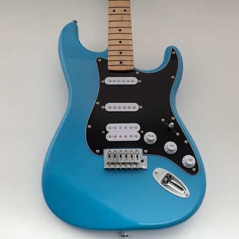 مجموعة جيتار من Musiclily Pro مكونة من 11 فتحة ST ولوحة خلفية للجيتار الكهربائي Squier Sonic Strat HSS، 3 طبقات باللون الأسود in Kuwait