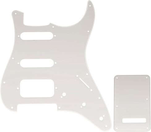 مجموعة جيتار من Musiclily Pro مكونة من 11 فتحة ST ولوحة خلفية للجيتار الكهربائي Squier Sonic Strat HSS، 3 طبقات باللون الأسود in Kuwait