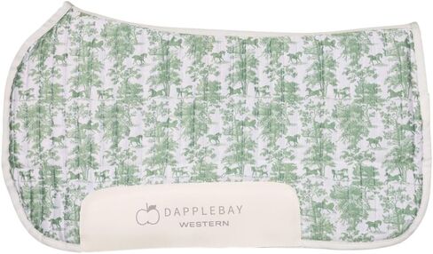 Dapplebay Equestrian Toile Western Saddle Pad in Saudi Arabia