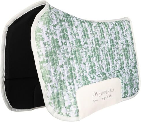 Dapplebay Equestrian Toile Western Saddle Pad in Saudi Arabia