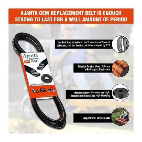 متوافق مع حزام Kubota K5623-36740 5/8 x 165.5 يناسب سلسلة Z400 مع سطح 54 بوصة مع أرقام تسلسلية أعلى من 21289. in Kuwait