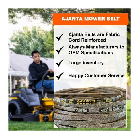 متوافق مع حزام Kubota K5623-36740 5/8 x 165.5 يناسب سلسلة Z400 مع سطح 54 بوصة مع أرقام تسلسلية أعلى من 21289. in Kuwait