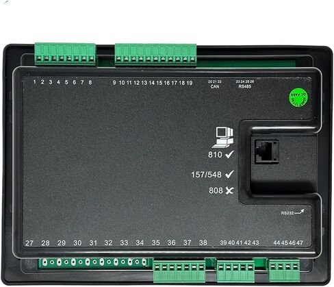 وحدة تحكم بالمولد DSE5110 DSE5120 السيارات بدء إيقاف لوحة وحدة الطاقة المولد الغيار 1 قطعة in Kuwait