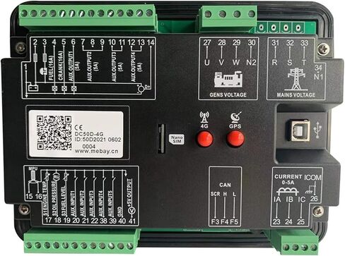 DC50D-4G وحدة تحكم بالمولد محرك مجموعة وحدة التحكم لوحة عالية الطاقة 12 فولت 1 قطعة in Kuwait