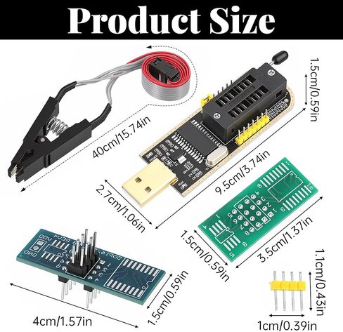 1 مجموعة Ch341A مبرمج SOIC8 SOP8 فلاش رقاقة EEPROM مبرمج USB BIOS وحدة المبرمجين SB المبرمجين + SOP8 كليب + محول ل 24 25 سلسلة فلاش in Kuwait