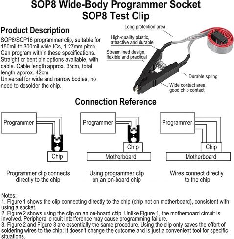 1 مجموعة Ch341A مبرمج SOIC8 SOP8 فلاش رقاقة EEPROM مبرمج USB BIOS وحدة المبرمجين SB المبرمجين + SOP8 كليب + محول ل 24 25 سلسلة فلاش in Kuwait