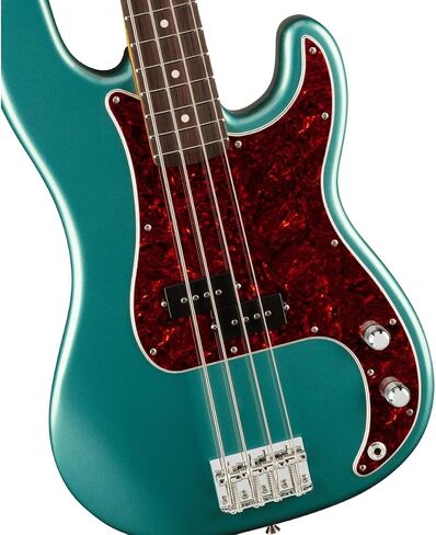 Fender American Professional Classic Precision Bass - لون أخضر شيروود باهت مع لوحة أصابع من خشب الورد in Kuwait