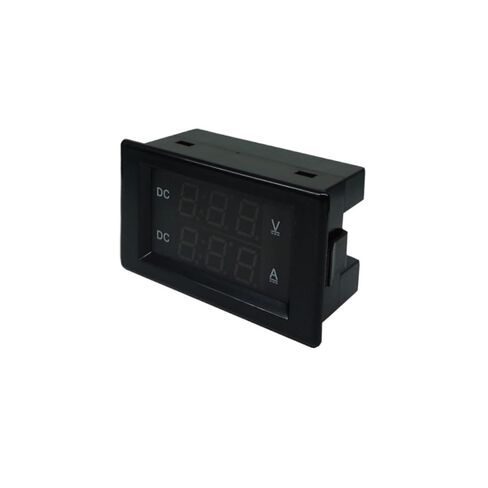 1PCS LED Digital Voltage and Current Meter DC 0-50A Sensor | [](White) in Saudi Arabia