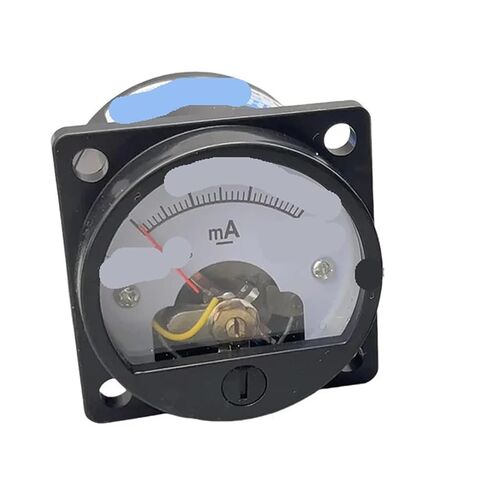 1 قطعة مقياس التيار الكهربائي SO-45 عداد دائري تناظري أسود (15MA) in Kuwait