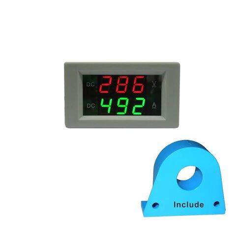 1 قطعة تيار مستمر 0-300 فولت 500A الفولتميتر + الاستشعار in Kuwait