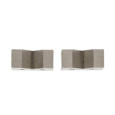 Machinist Grade Tooling 2" x 1-1/4" x 3/4" Cast Iron V-Block Set Matched Pair for Milling, Inspection and Layout in Kuwait