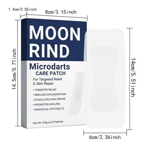 Moon Rind VeinTarget Microdarts Patch، علاج احترافي لأوردة الدوالي لبقع الساقين، 2026 علاج جديد لأوردة الدوالي للساقين، مكونات طبيعية لعلاج الساق لجميع أنواع البشرة (3 صناديق) in Kuwait