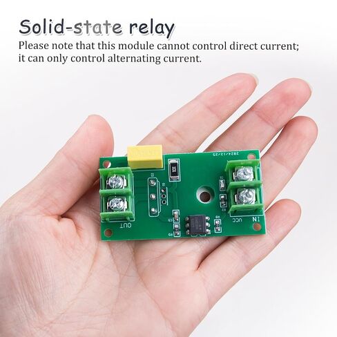 KOOBOOK 2Pcs High-Performance 1-Channel Solid State Relay (SSR) Module DC3-24V 40A Optocoupler Isolation IGBT Transistor Switch for Enhanced Circuit Safety in Kuwait