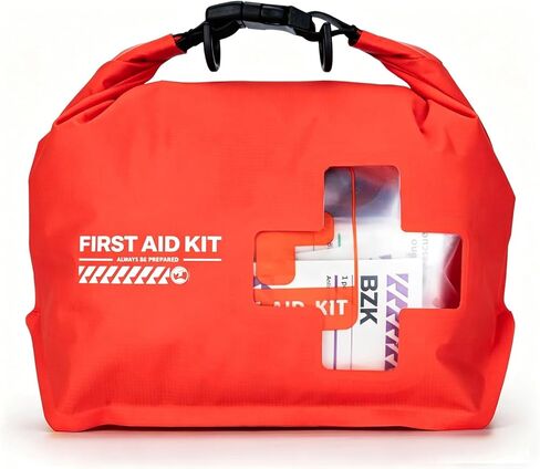 Boat First Aid Dry Bag Kit, Lightweight Marine Medical Supplies for Kayak Fishing Beach & Camping Emergency Care in Kuwait